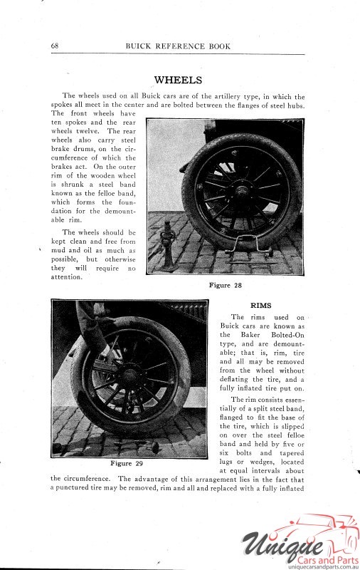 1914 Buick Reference Book Page 9
